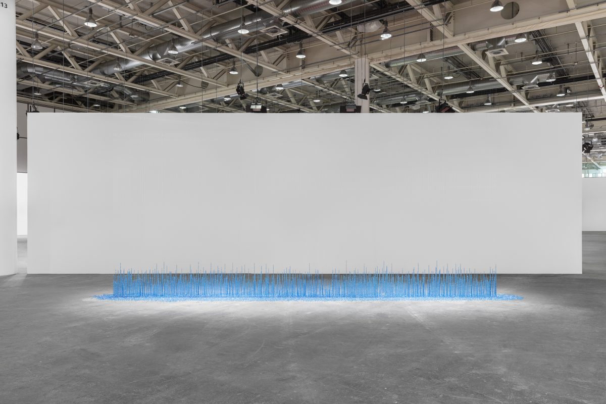 <i> Untitled (Tears Fall)</i>, 2025
</br> installation view, Art Basel>