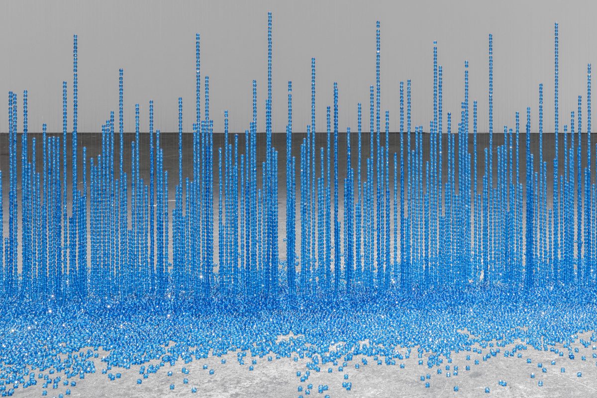 <i> Untitled (Tears Fall)</i>, 2025
</br> installation view, Art Basel>