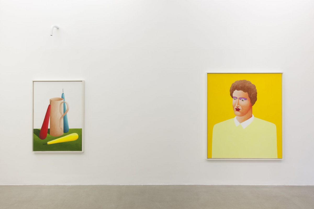 <i>two naked women</i>, 2015
</br>
installation view, kaufmann repetto, milan>