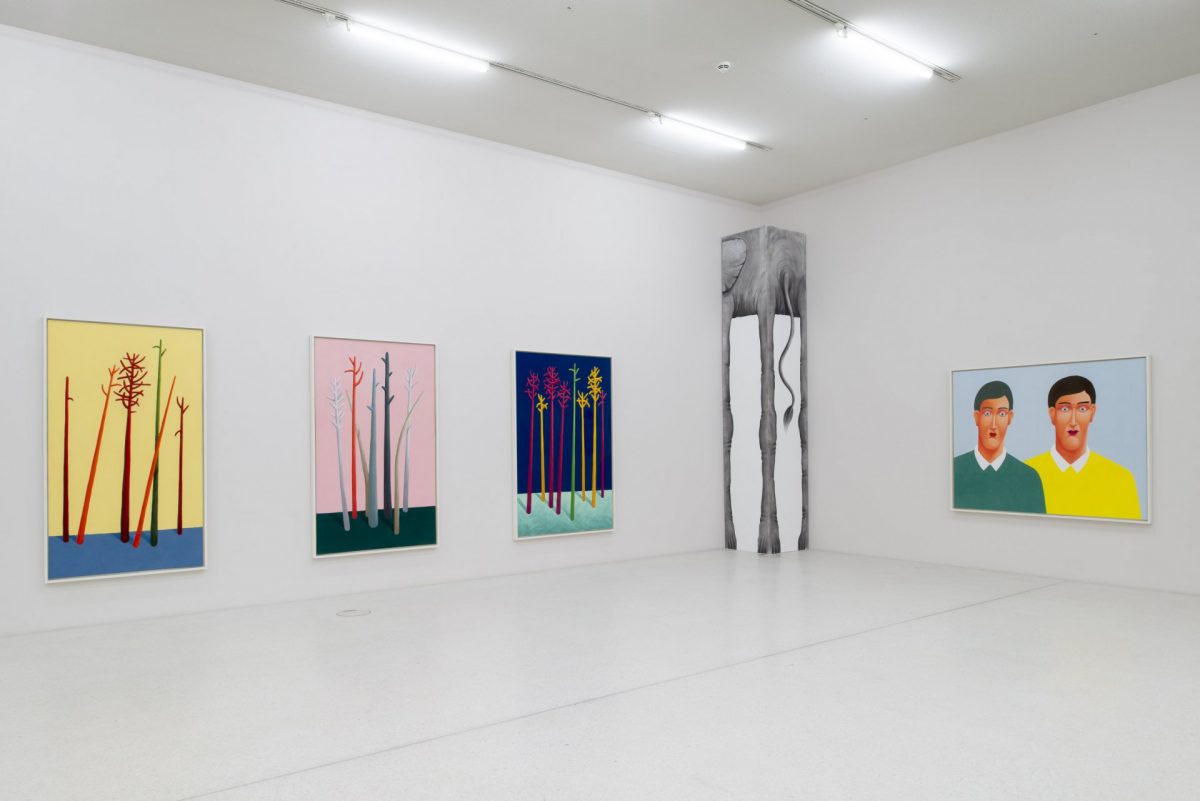 <i>trunks and faces</i>, 2014
</br>
installation view, westfälischer kunstverein, münster>