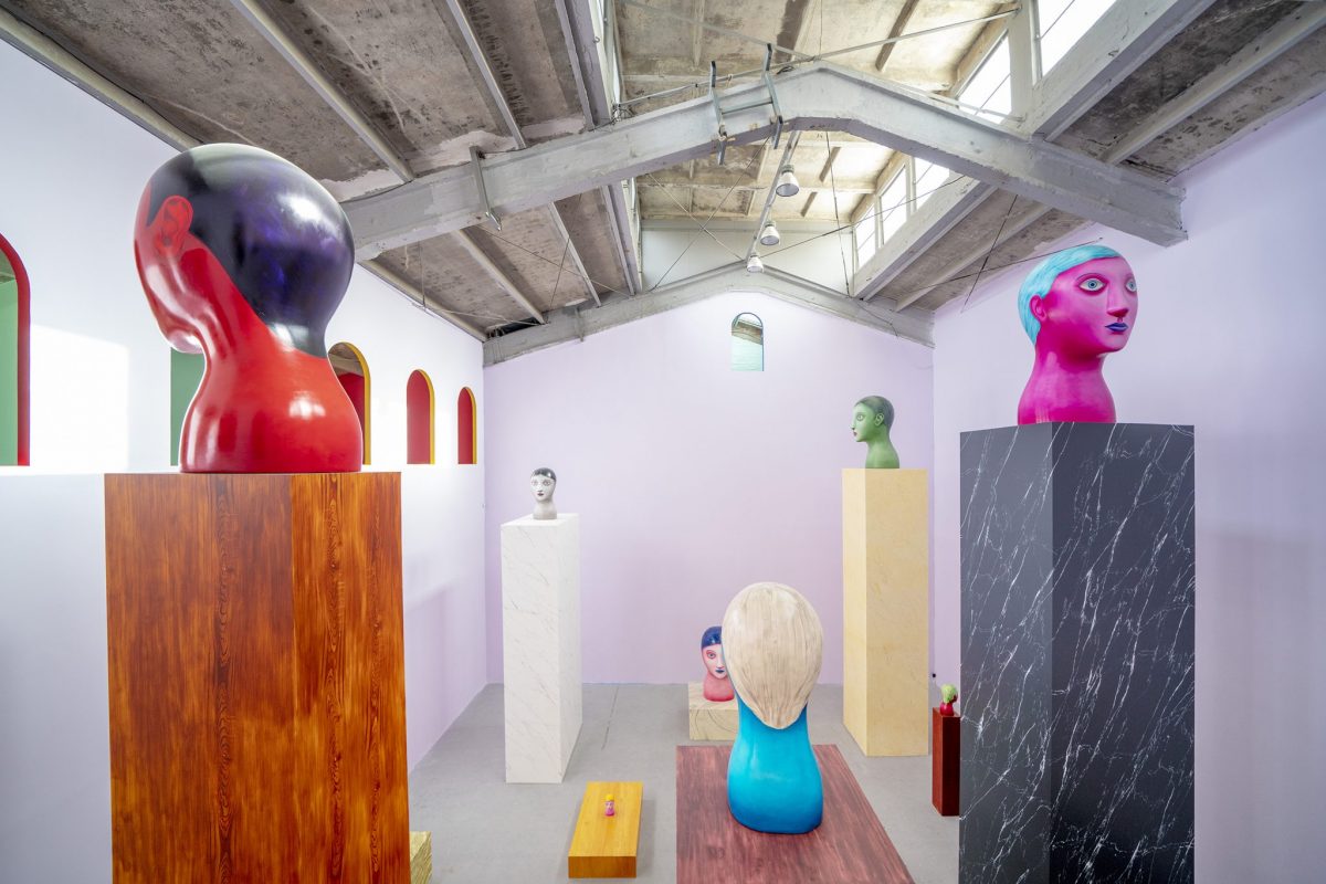 <i>arches</i>, 2018
</br>
installation view, m woods, beijing>