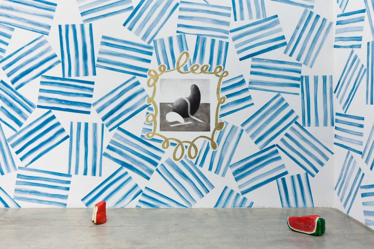 <i>still lifes, stones and elephants</i>, 2012
</br>
installation view, swiss institute, new york>