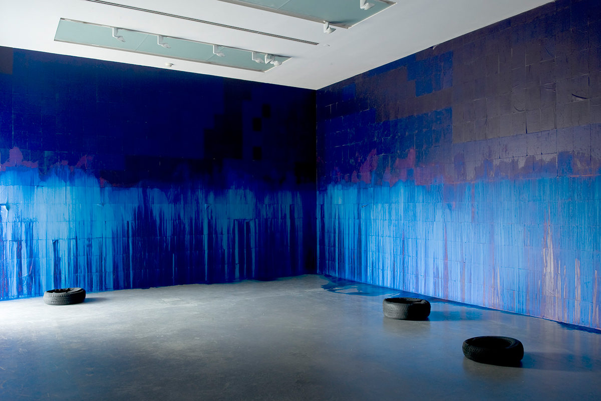 <i>speakers' corner</i>, 2008
</br>
installation view, tate modern, london>