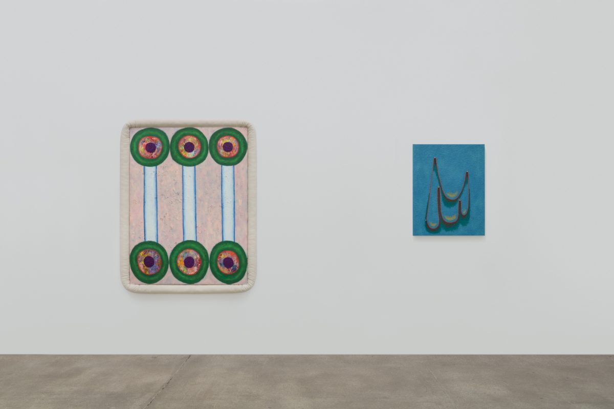 <i>hubris, pubis, scatis</I>, 2018
</br>
installation view, kaufmann repetto, new york
>