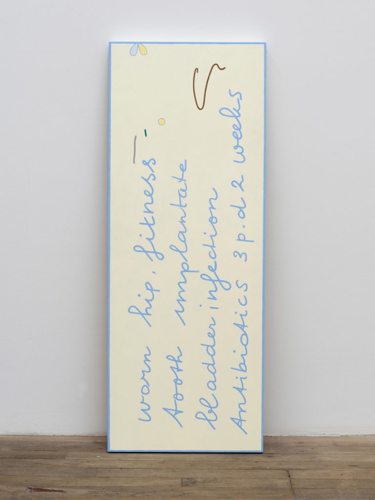worn hip, 2019
acrylic paint on wood, 40 x 105 x 4 cm / 15.7 x 41.3 x 1.6 in