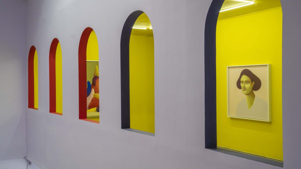 <i>arches</i>, 2018
</br>
installation view, m woods, beijing>