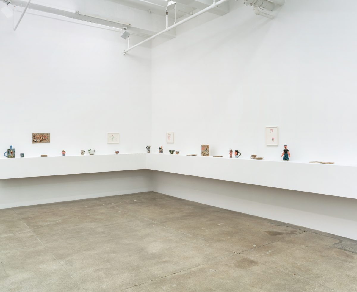 <i>magdalena suarez frimkess</i>, 2017
</br>
installation view, kaufmann repetto, new york>