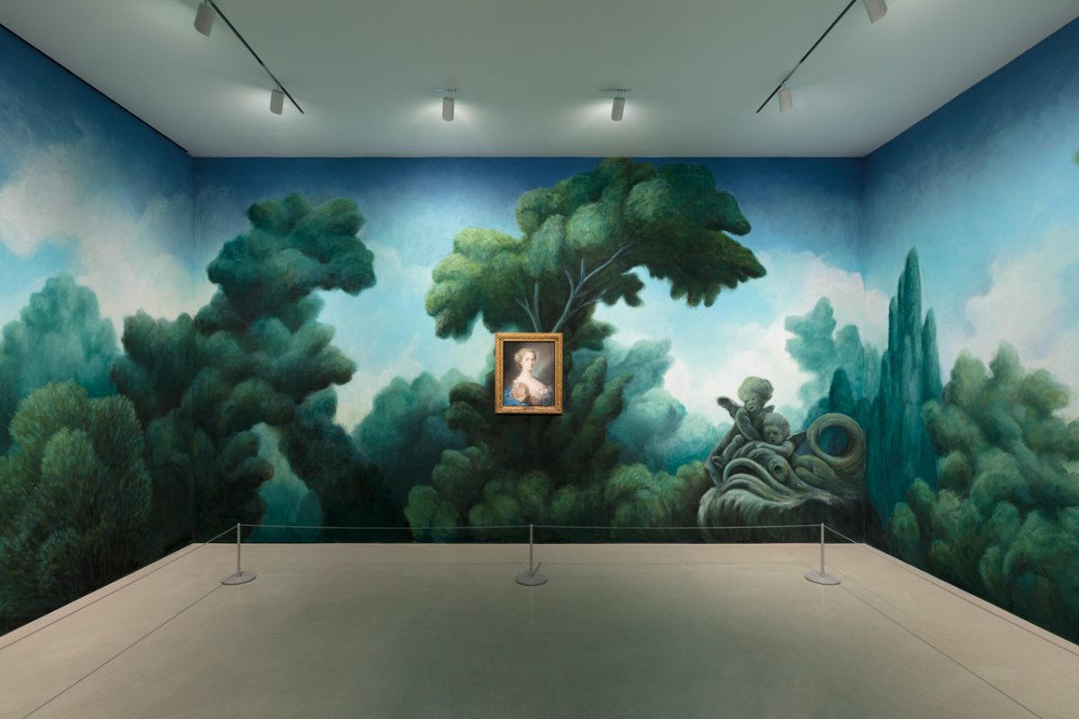 <i>nicolas party: pastel</i>, 2019
</br>
installation view, the flag art foundation, New York
>