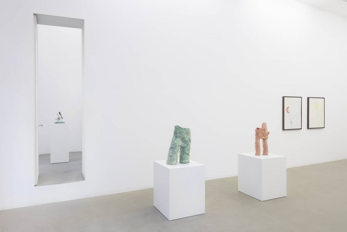 <i>demeter and dionysus</i>, 2019</br>installation view, kaufmann repetto, milan