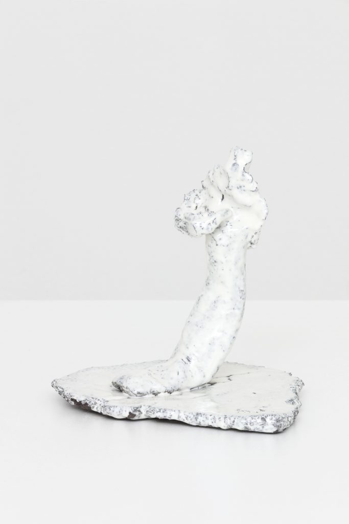 <i>demeter crying over the loss of her daughter ii</i>, 2019</br>
glazed stoneware</br>21,5 x 21,5 x 18 cm / 8.4 x 8.4 x 7 in