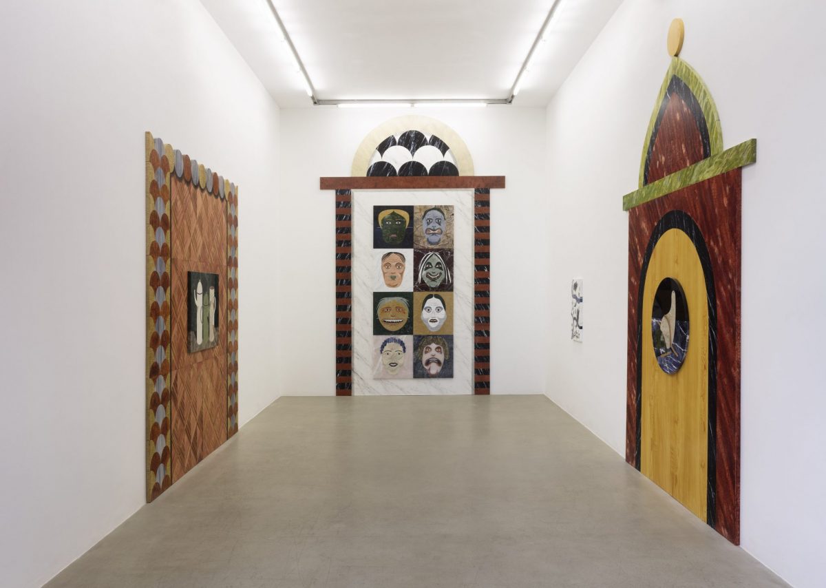 <i>pietra dura</i>, 2018
</br>
installation view, kaufmann repetto, milan>