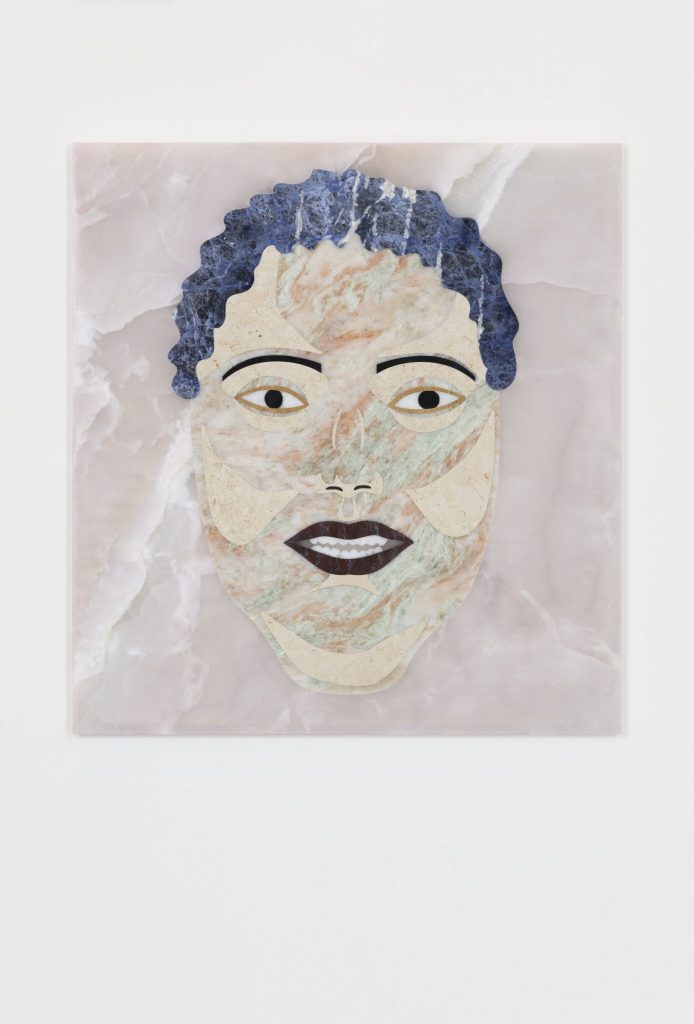 <i>untitled</i>, 2018
</br>
marble, 70 x 65 x 3 cm / 27.6 x 25.6 x 1.2 in>