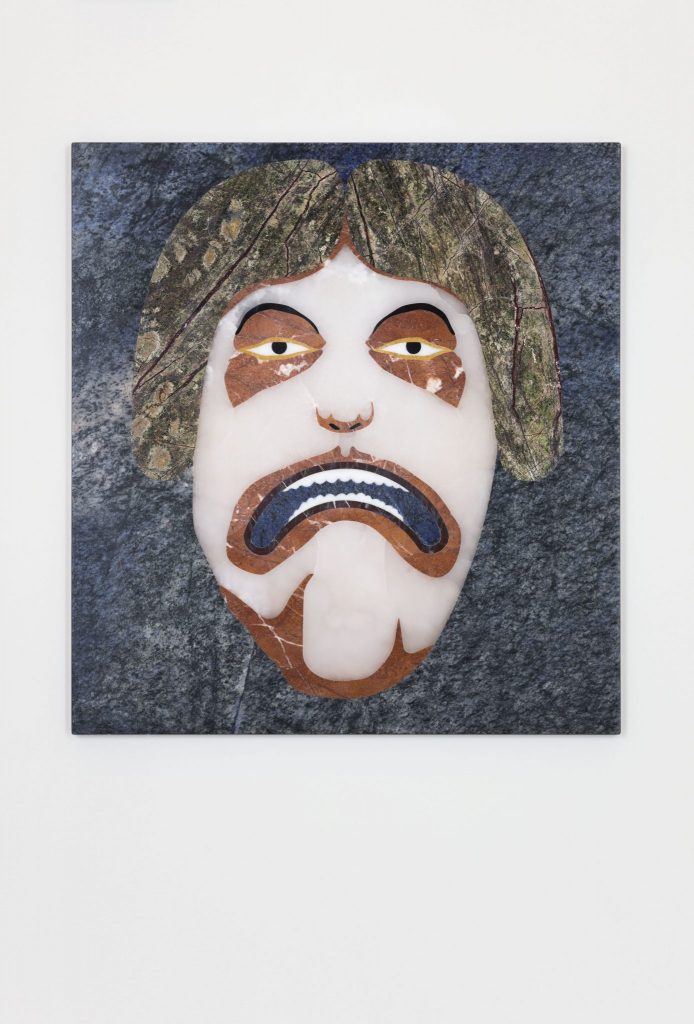 <i>untitled</i>, 2018
</br>
marble, 70 x 65 x 3 cm / 27.6 x 25.6 x 1.2 in>