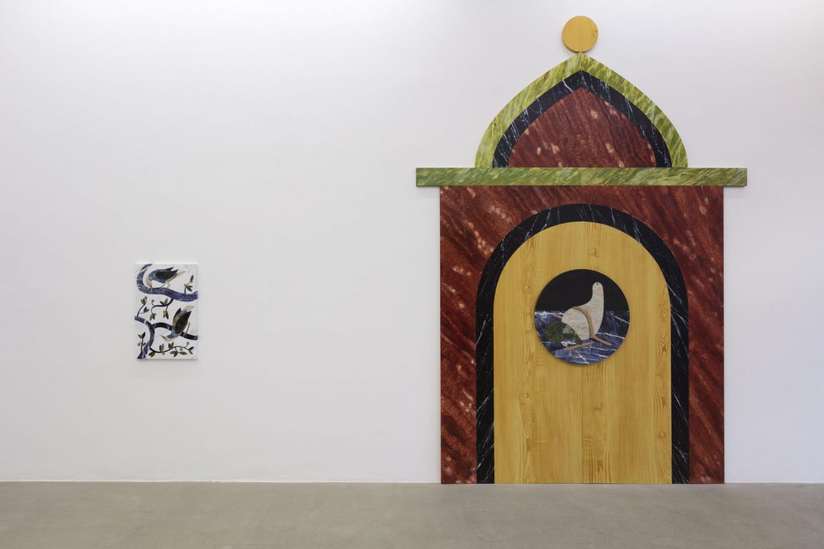 <i>pietra dura</i>, 2018
</br>
installation view, kaufmann repetto, milan>