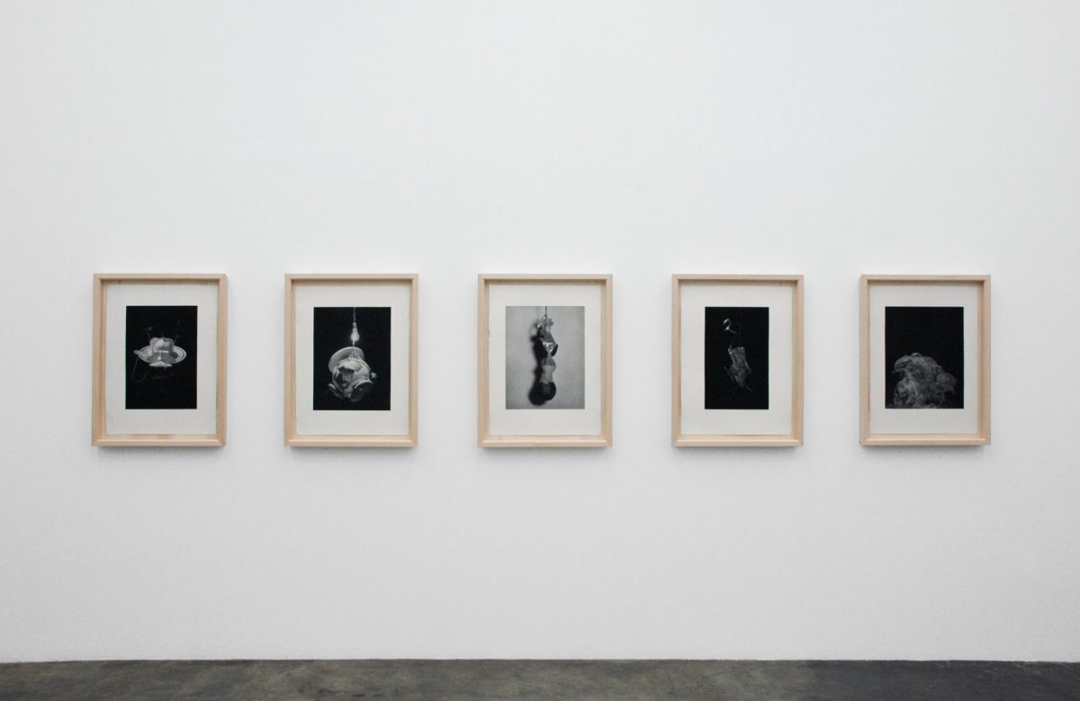 <i>la meteorite di renazzo</i>, 2008
</br>
5 photogravures, 81 x 63 cm / 31.9 x 24.8 in (each) >