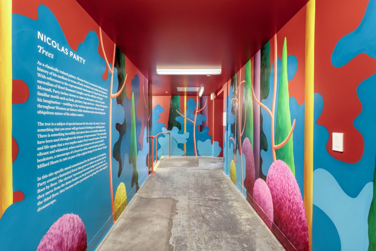 <i>trees</i>, 2019
</br>
installation view, marciano art foundation, los angeles >