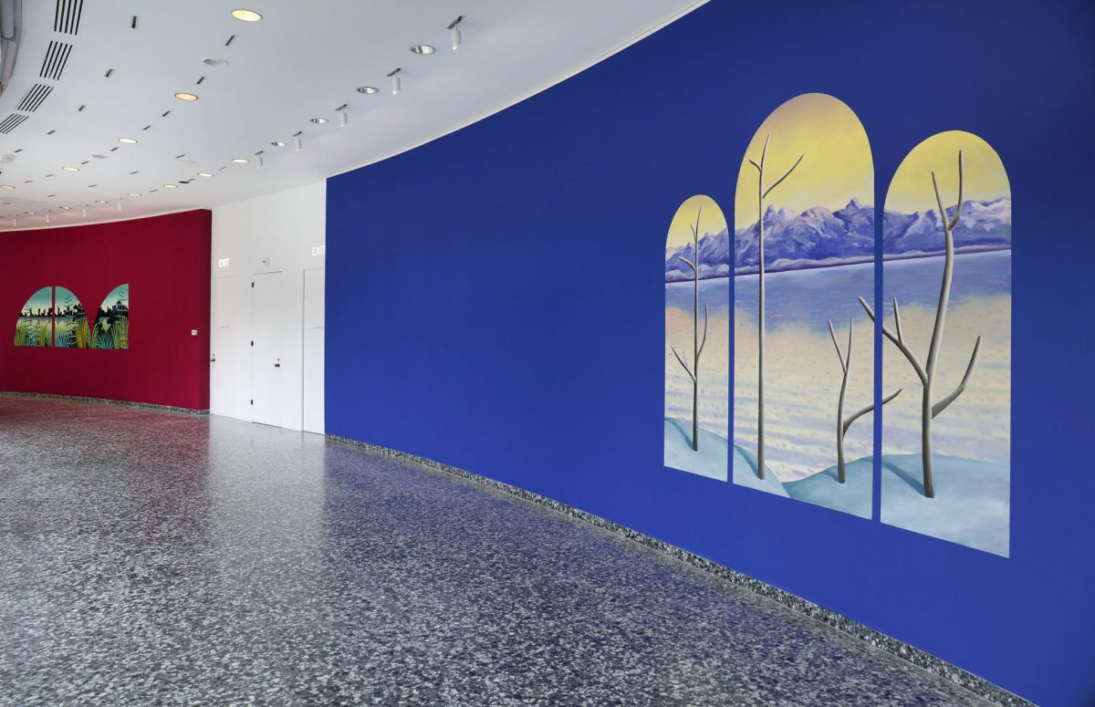 <i>sunrise, sunset</i>, 2017
</br>
installation view, hirshhorn museum and sculpture garden, washington>
