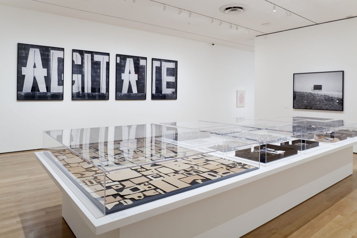 <i>ecstatic alphabets</I>, 2012
</br>
installation view, moma, new york
>