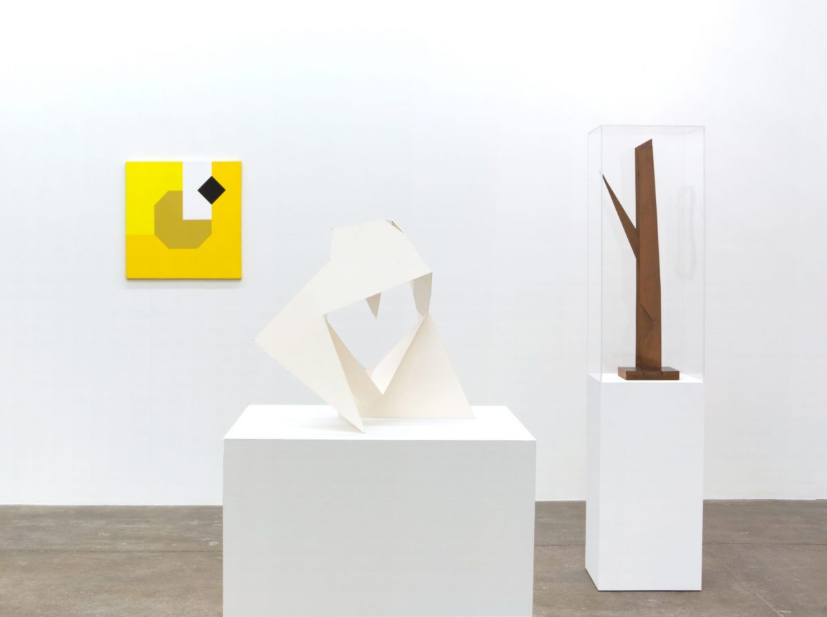 <i>bruno munari. works: 1930-1996</i>, 2018
</br>
installation view, kaumann repetto and andrew kreps gallery, new york
>