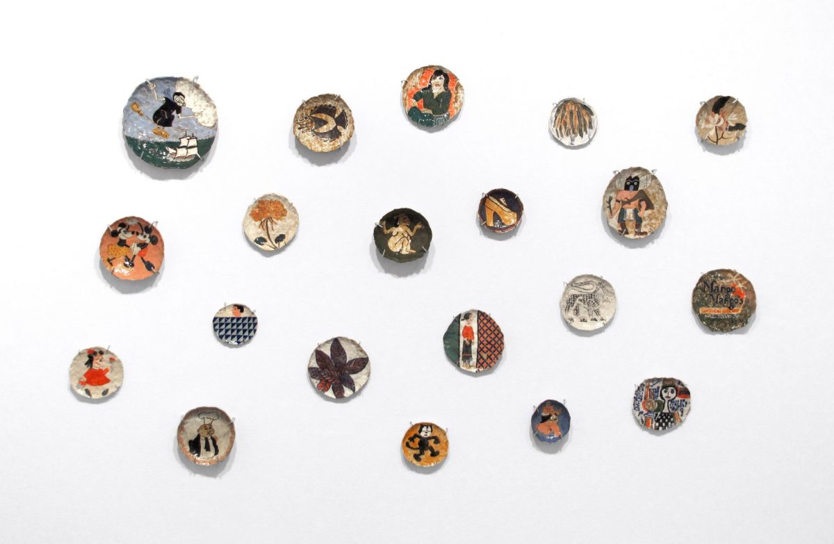 <i>magdalena suarez frimkess</i>, 2014
</br>
installation view, white columns, new york>