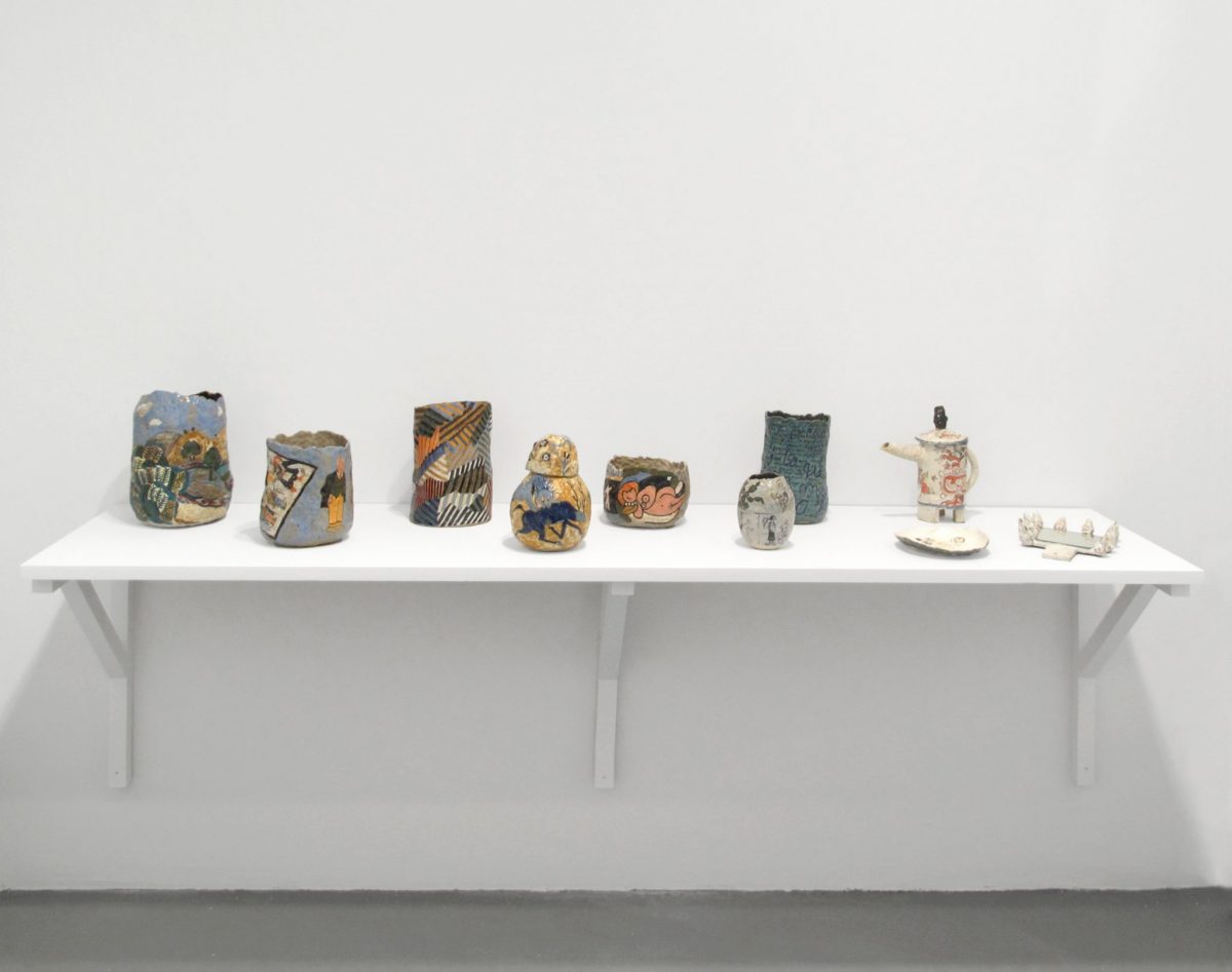 <i>magdalena suarez frimkess</i>, 2014
</br>
installation view, white columns, new york>