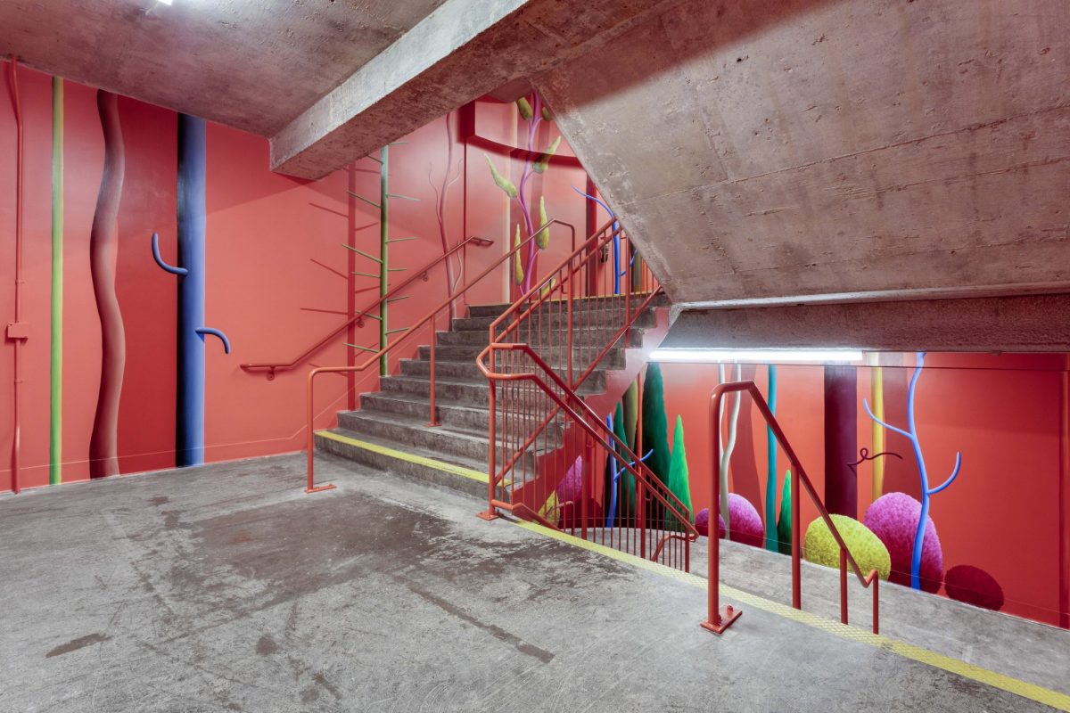 <i>trees</i>, 2019
</br>
installation view, marciano art foundation, los angeles >
