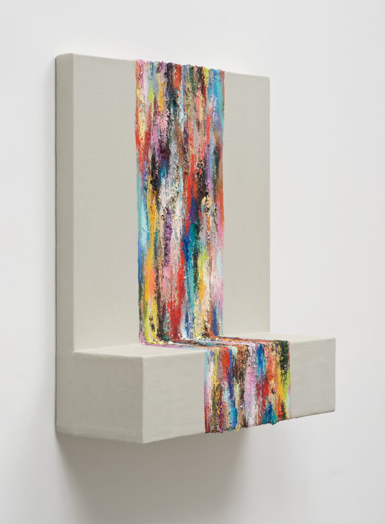 <i>untitled</I>, 2010-14
</br>
oil on canvas, 61 x 50,8 x 19,7 cm / 24 x 20 x 7.7 in>