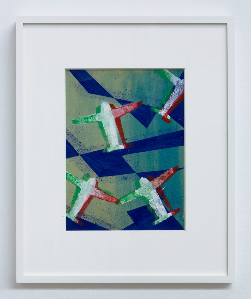<i>composizione</i>, 1930s
</br>
mixed media on paper, 29,8 x 21 cm / 11.7 x 8.3 in
>