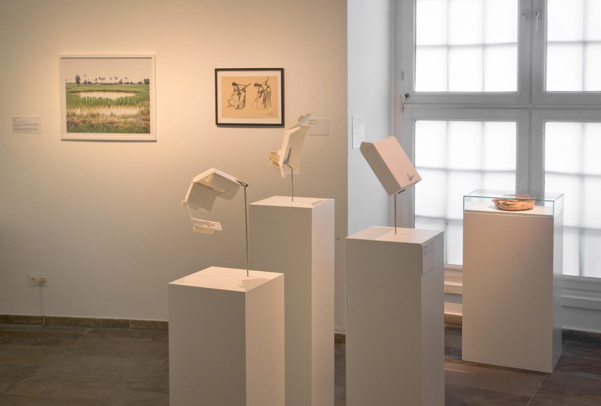 <i>bambus</i>, 2012 
</br>installation view, documenta (13), kassel
>