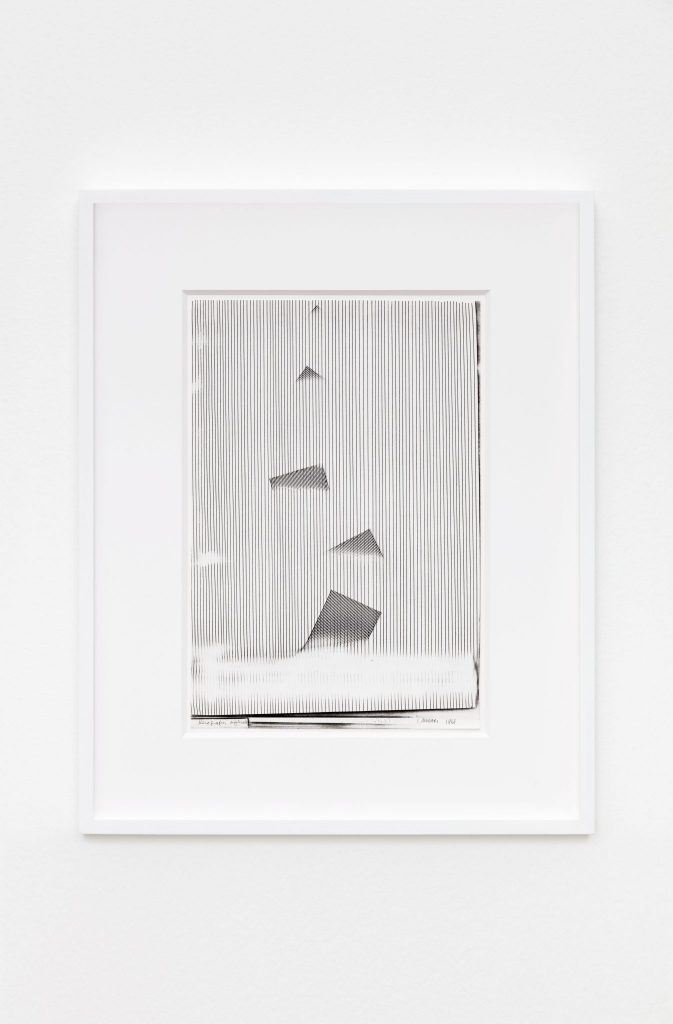 <i>xerografia originale (original xerography)</i>, 1968
</br>
xerography, 36 x 24,5 cm / 14.1 x 9.6 in>