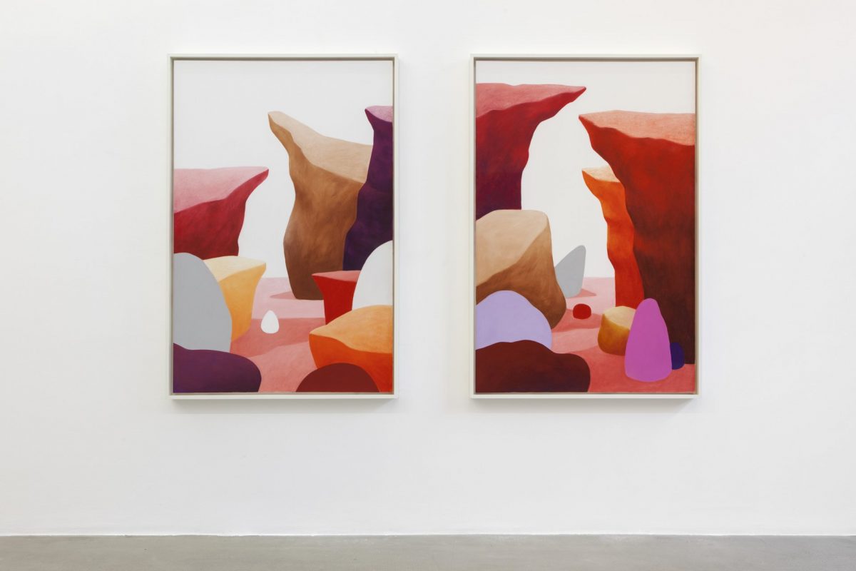 <i>two naked women</i>, 2015
</br>
installation view, kaufmann repetto, milan>