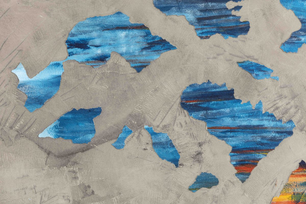 <i>sun set down</I>, 2020
</br>
(detail)>