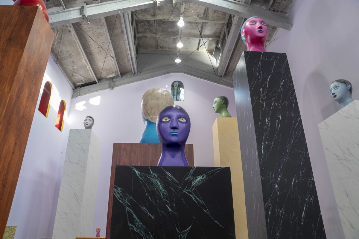 <i>arches</i>, 2018
</br>
installation view, m woods, beijing>
