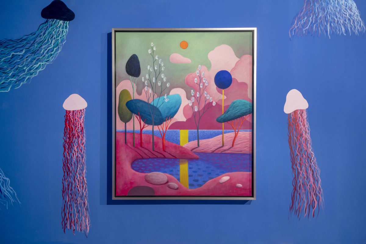 <i>arches</i>, 2018
</br>
installation view, m woods, beijing>