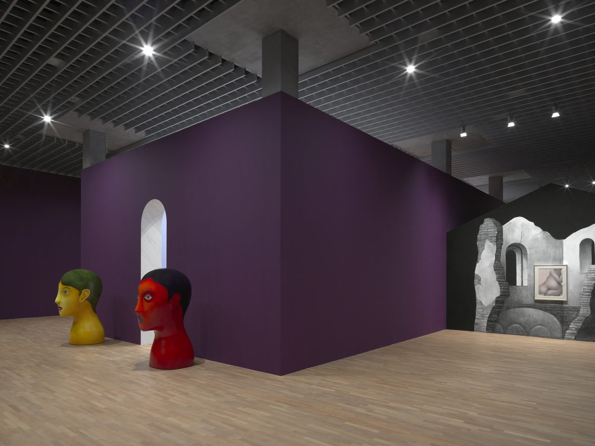 <I>rovine</i>, 2021
</br> installation view, masi, lugano>