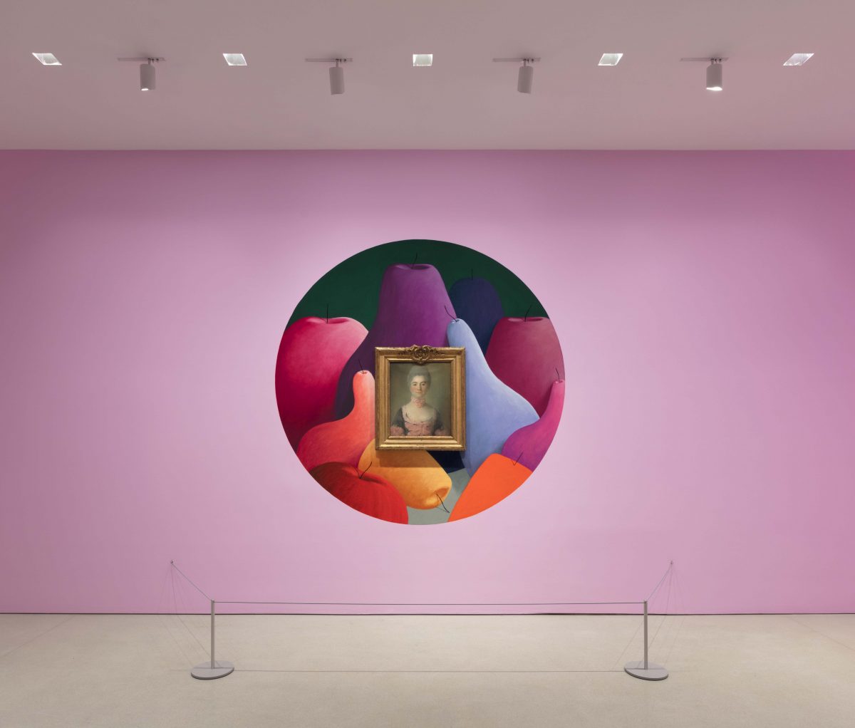 <i>nicolas party: pastel</i>, 2019
</br>
installation view, the flag art foundation, New York>