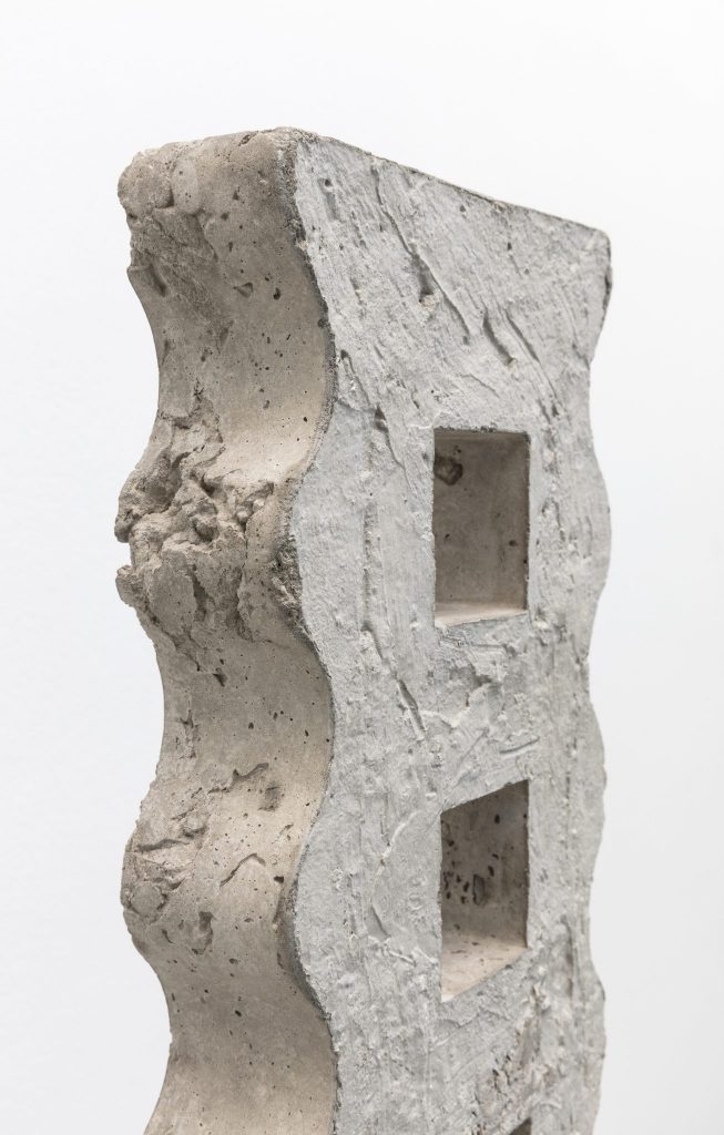<i>wavy concrete boot</i>, 2018</br>(detail)