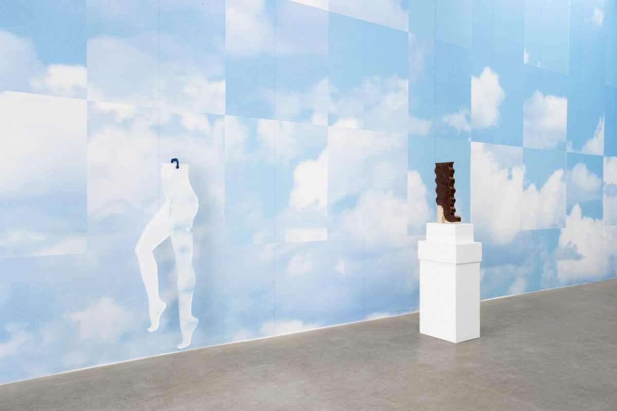 <i>a is for and, am, anxious, apple, adore...</i>, 2018</br>installation view, kaufmann repetto, milan