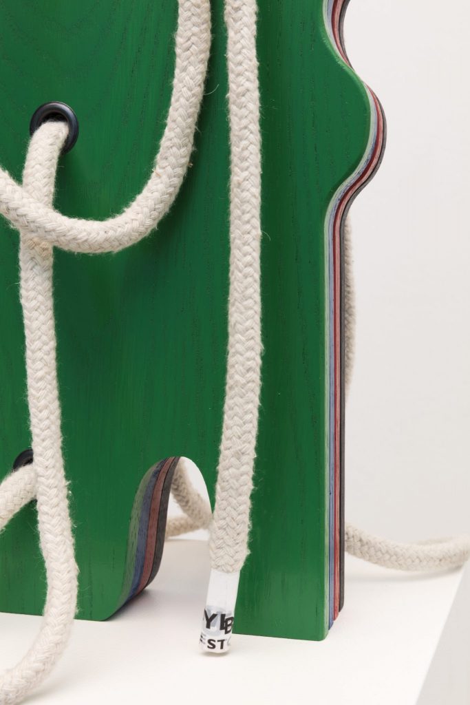 <i>4-colour wavy boot</i>, 2018</br>(detail)