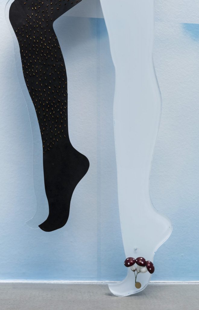<i>H is for Hairy Leg</i>, 2018</br>(detail)