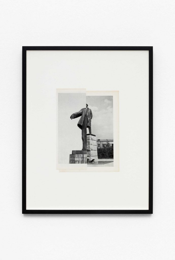 material base I, 1974
collage, 26,7 x 20,3 cm / 10.5 x 7.9 in

