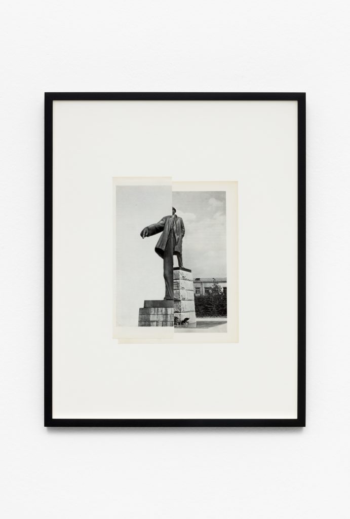 <i>material base I</I>, 1974
</br>
collage, 26,7 x 20,3 cm / 10.5 x 7.9 in
>