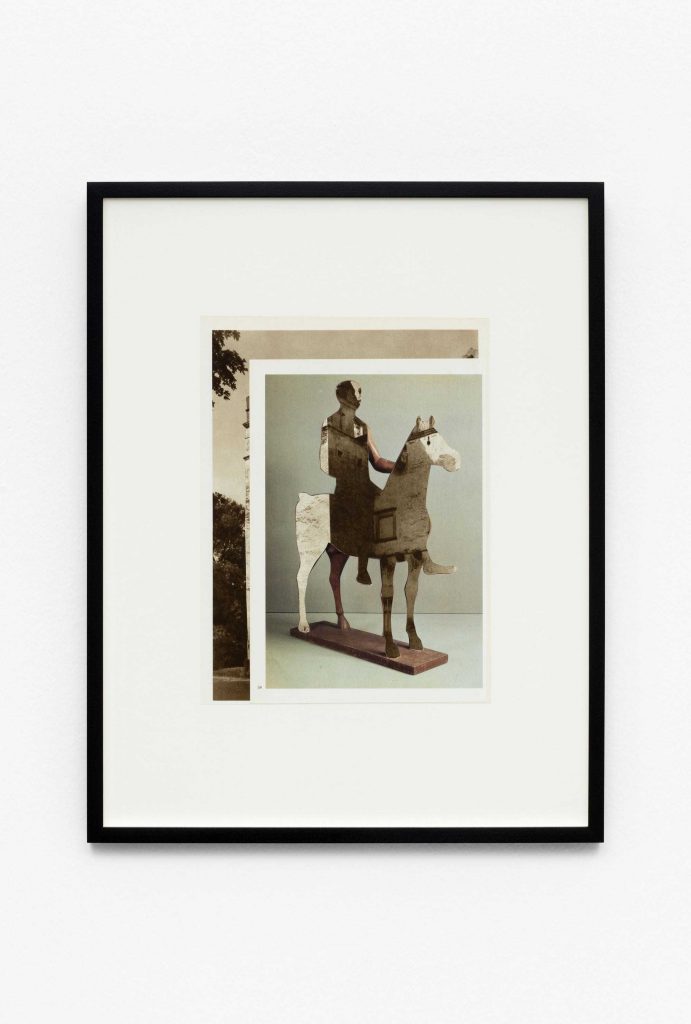  rider I, 2017
collage, 31,5 x 23,5 cm / 12.4 x 9.2 in
