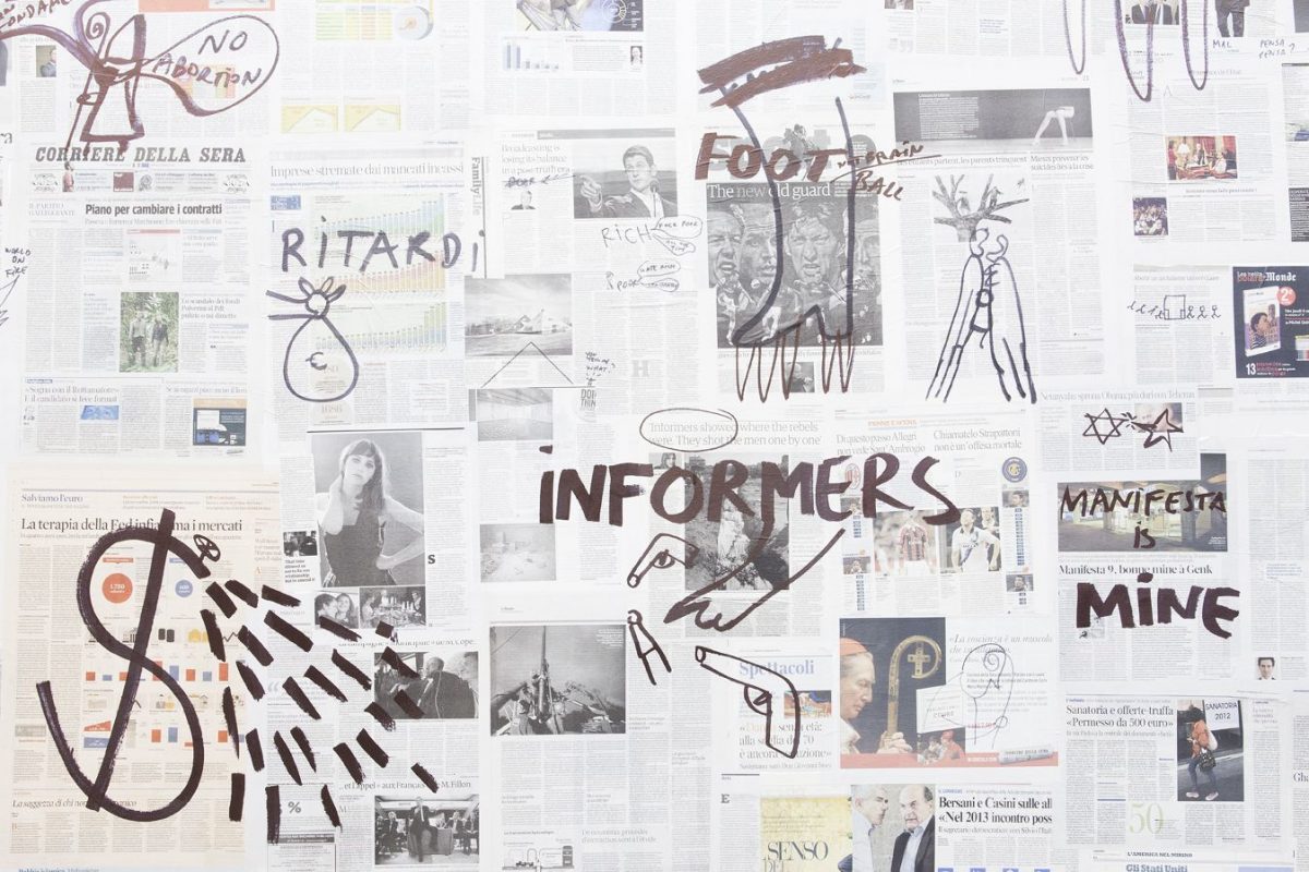 good news, bad news, no news, installation view, kaufmann repetto, milan, 2012