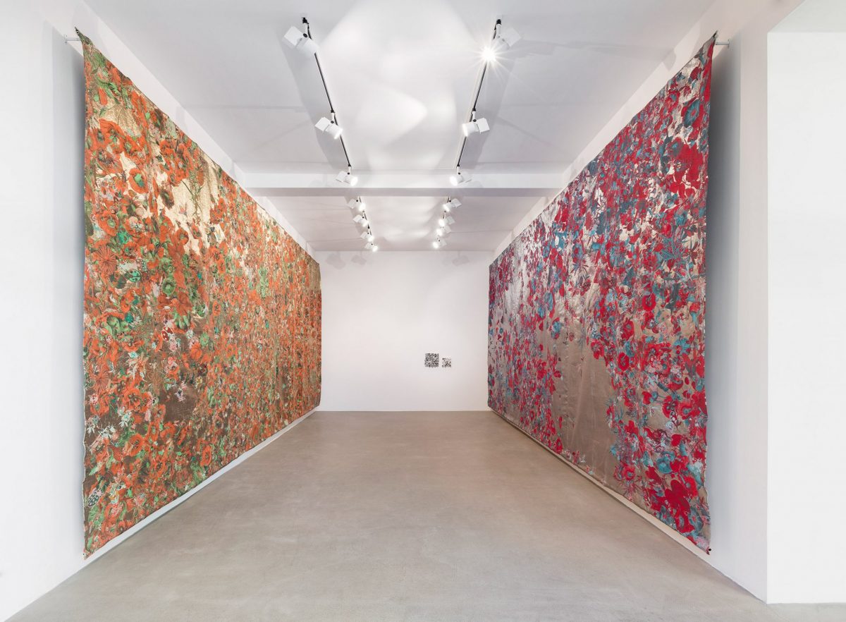 demimondaine, installation view, </br> kaufmann repetto, milano, 2017