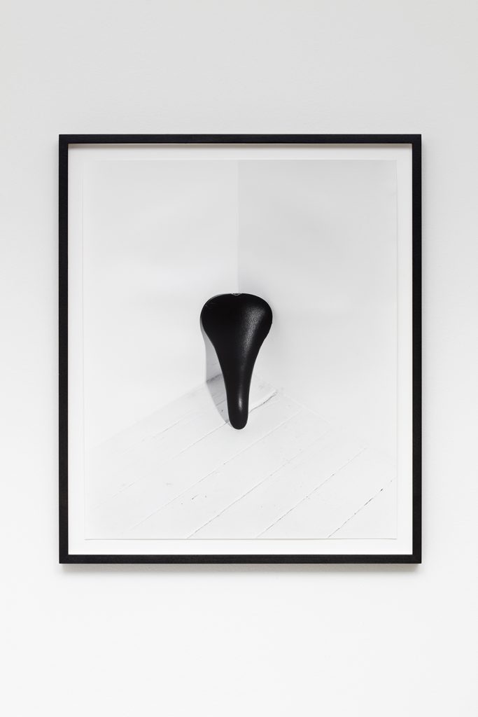 <i>bike seat</i>, 2013</br>
silver gelatin print</br>61 x 50,8 cm