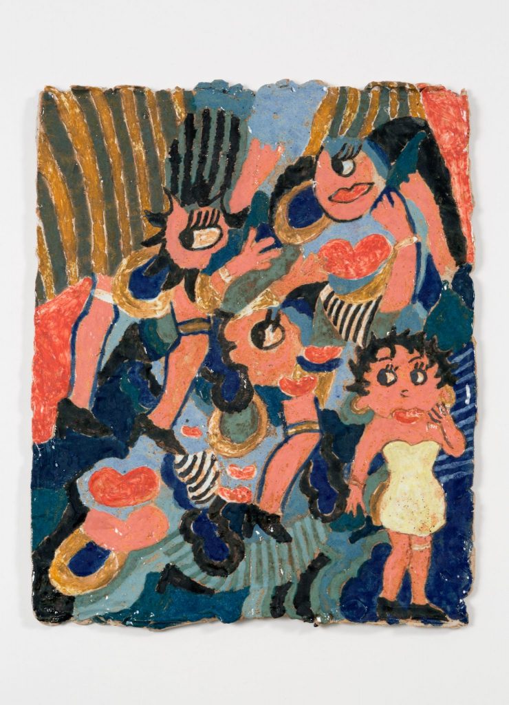 untitled, 2016
ceramic, glaze 10 × 13 inches