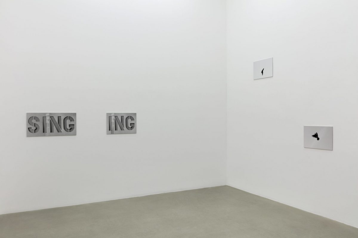 <i>a graphic tone</i>, 2019</br>installation view, kaufmann repetto, milano
