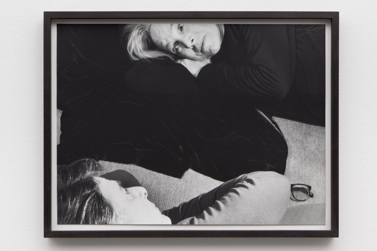 <i>parents/glasses</i>, 2014</br>
silver gelatin print</br>42,4 x 55,2 x 3 cm / 16,7 x 21,7 x 1,2 in