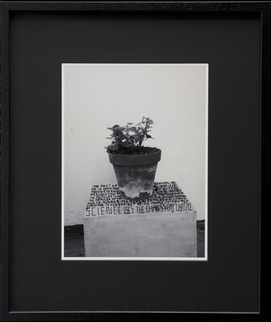 thomas zipp, a. b.: hunger, 2013
marker on photograph, 62.5 x 52.5 cm framed